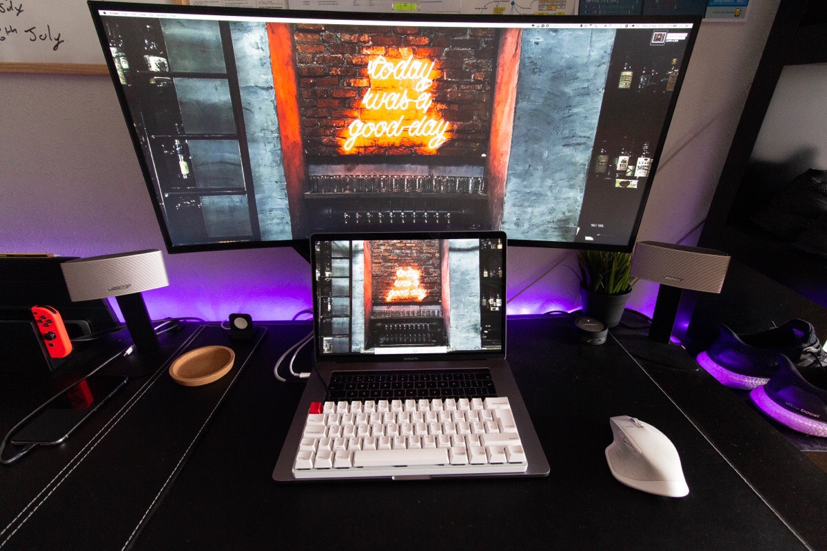 Jack Bishop's desk