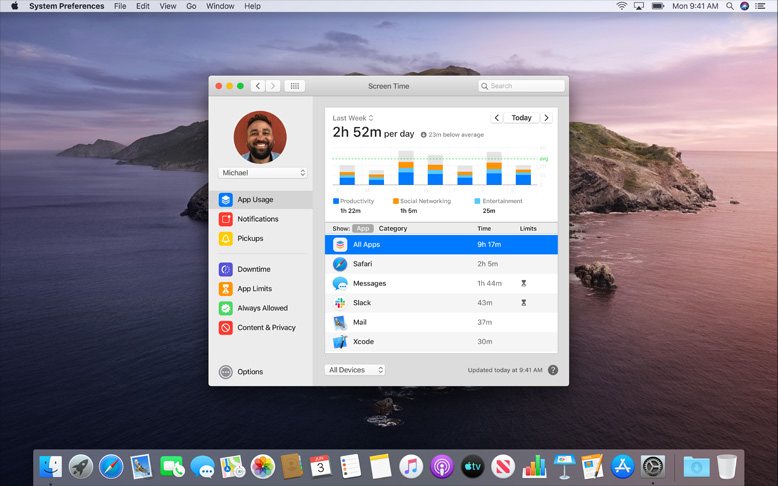 ScreenTime on macOS