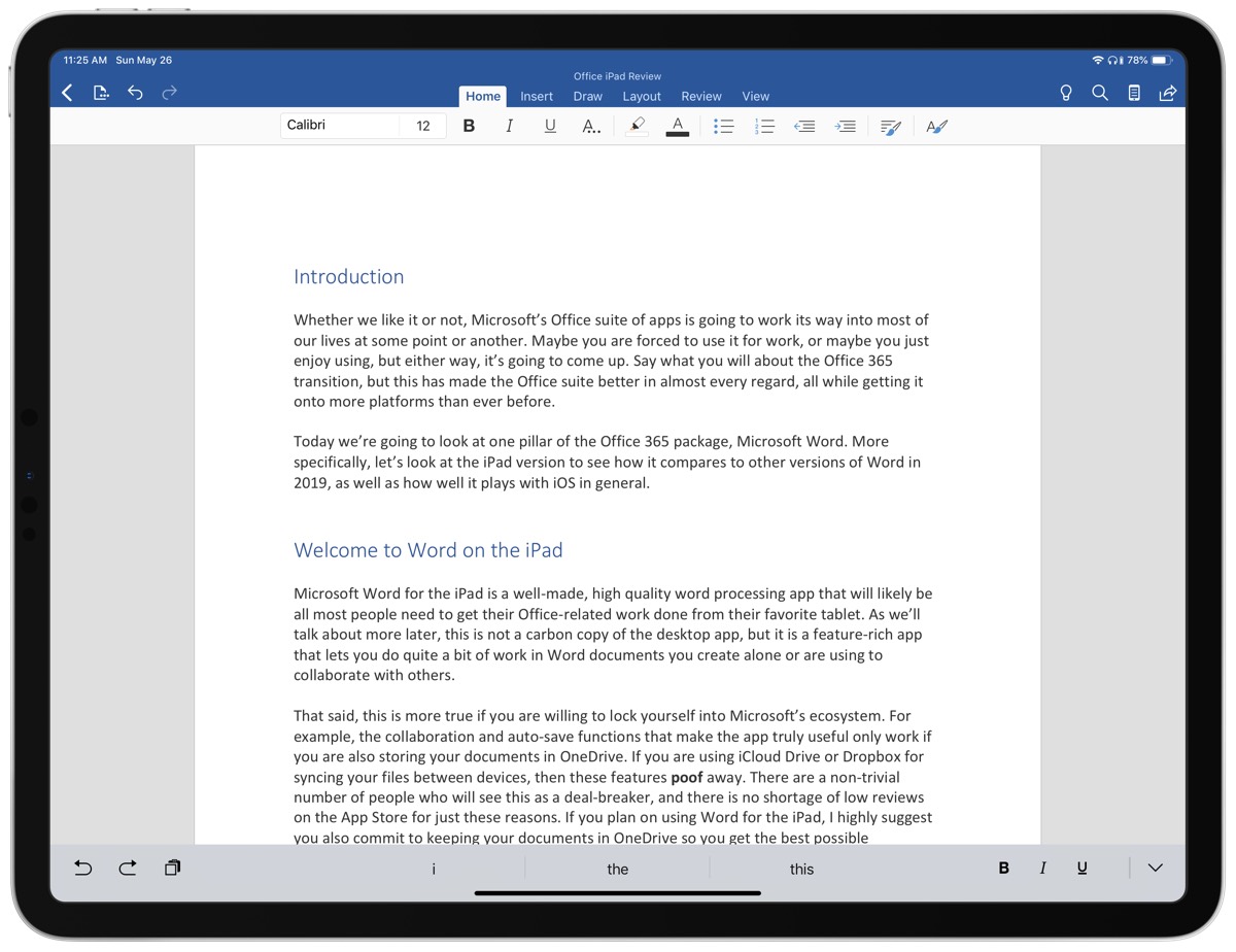 instal microsoft word on mac ipad for free