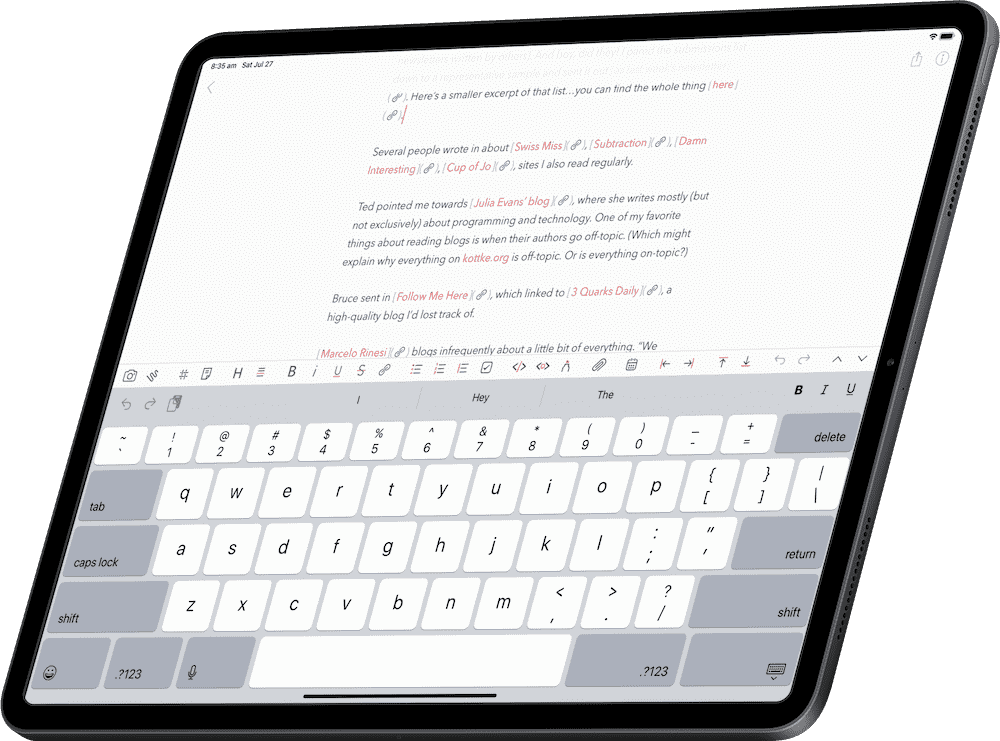 best free notes taking app ipad