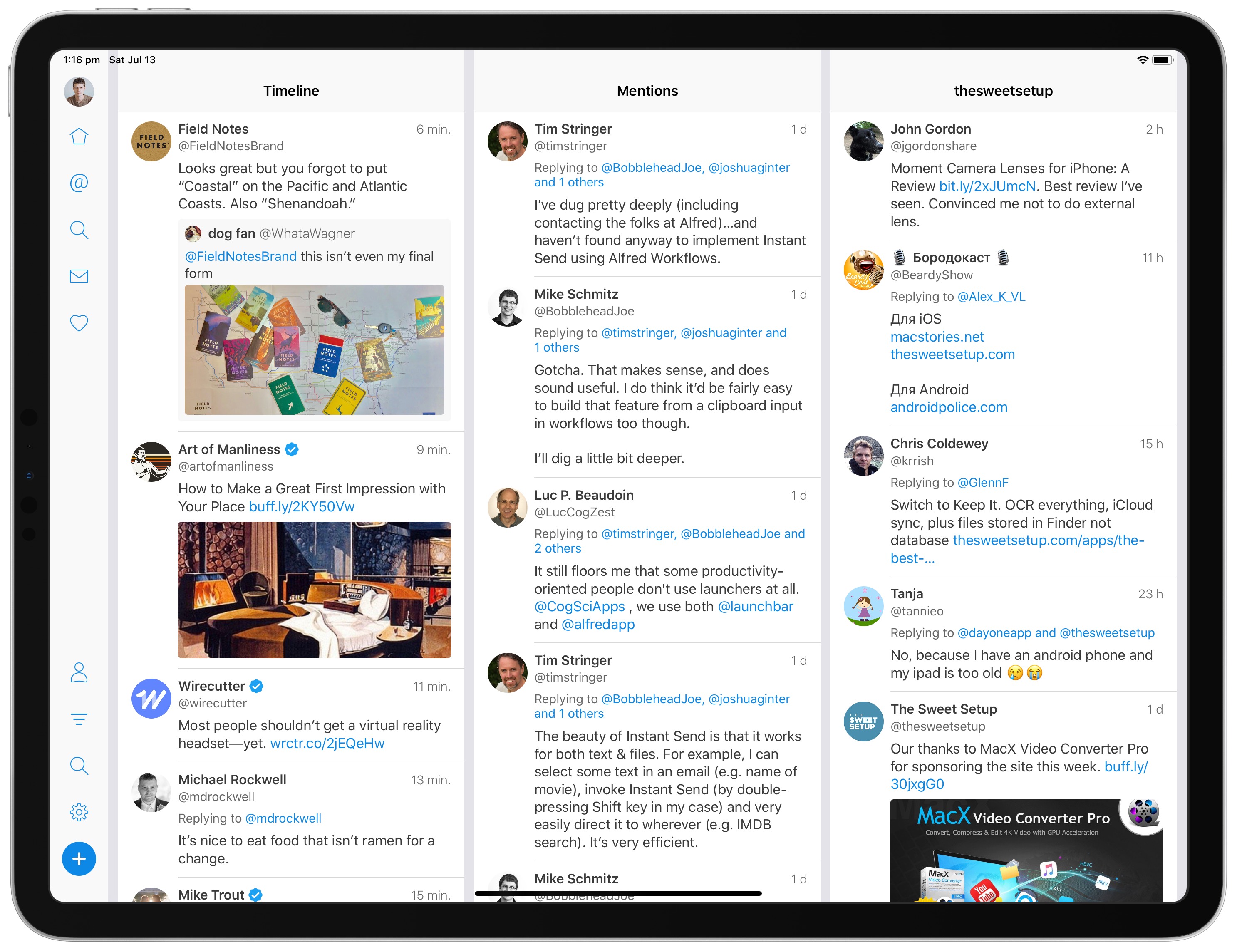 Fenix: the Full-Screened, Full-Featured iPad Twitter Client – The Sweet ...