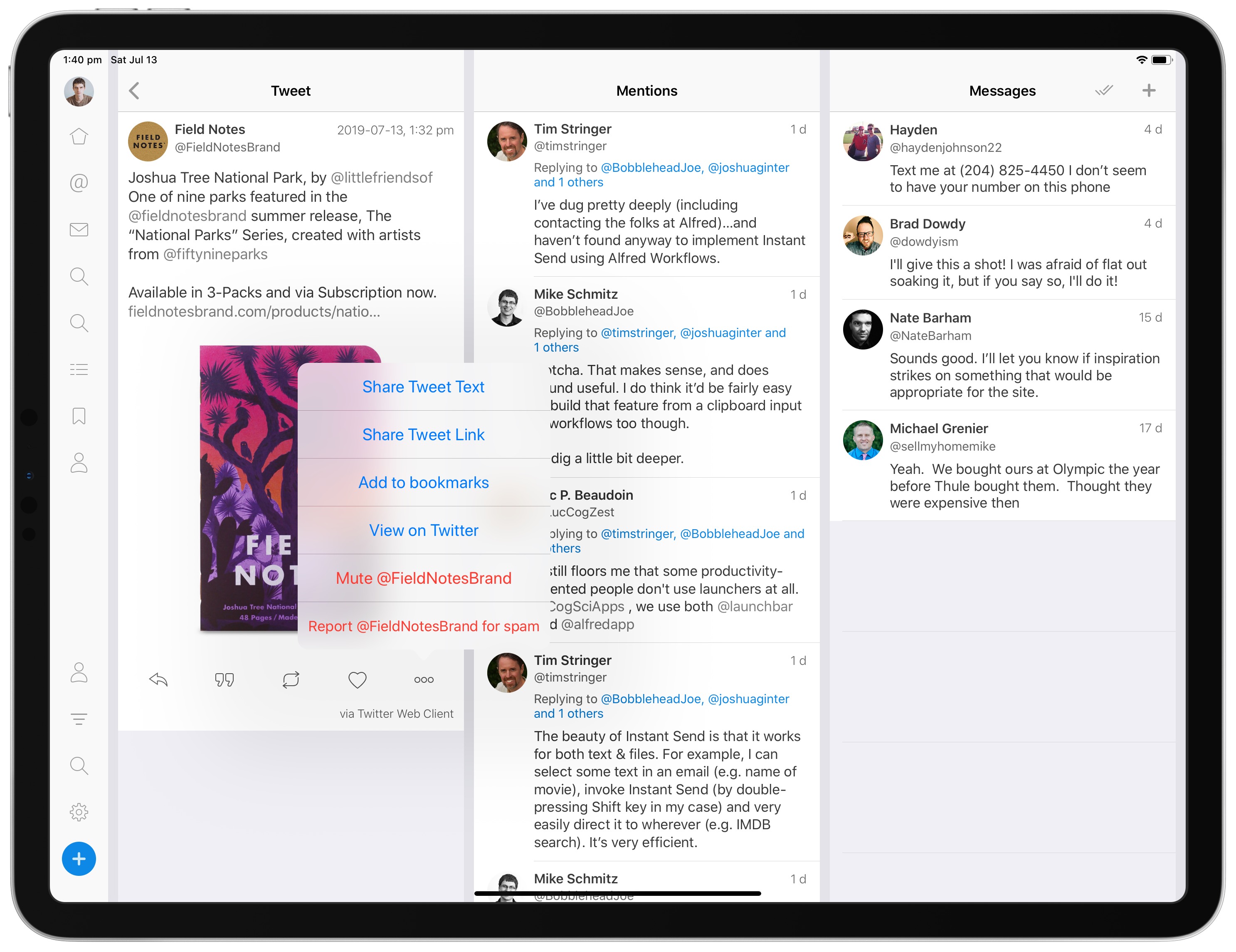 Fenix: the Full-Screened, Full-Featured iPad Twitter Client – The Sweet ...