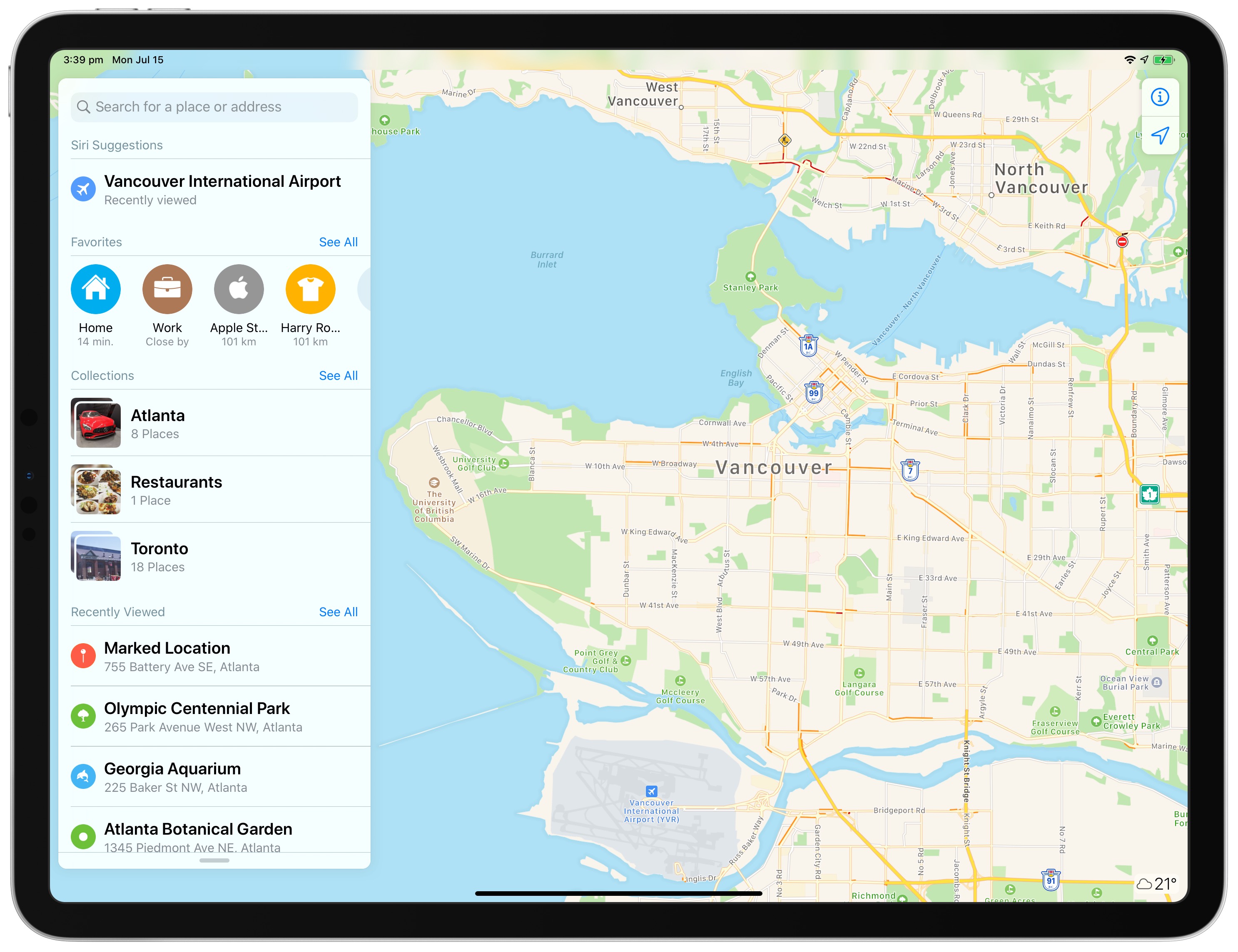 simpleplanes ipad map