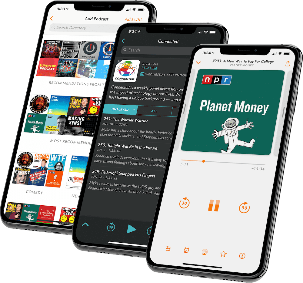 podcast player for mac and ios