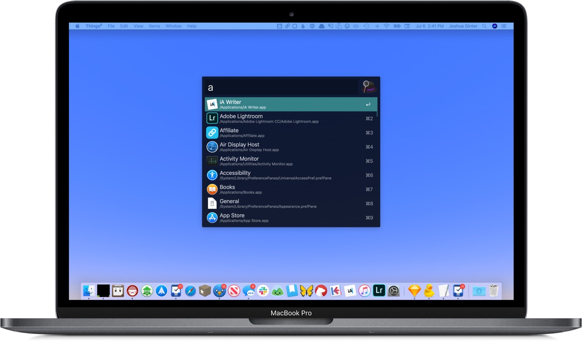 tab launcher mac