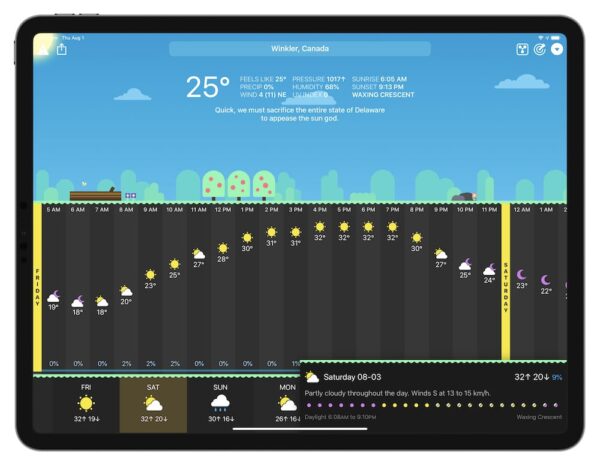 carrot weather widget not updating