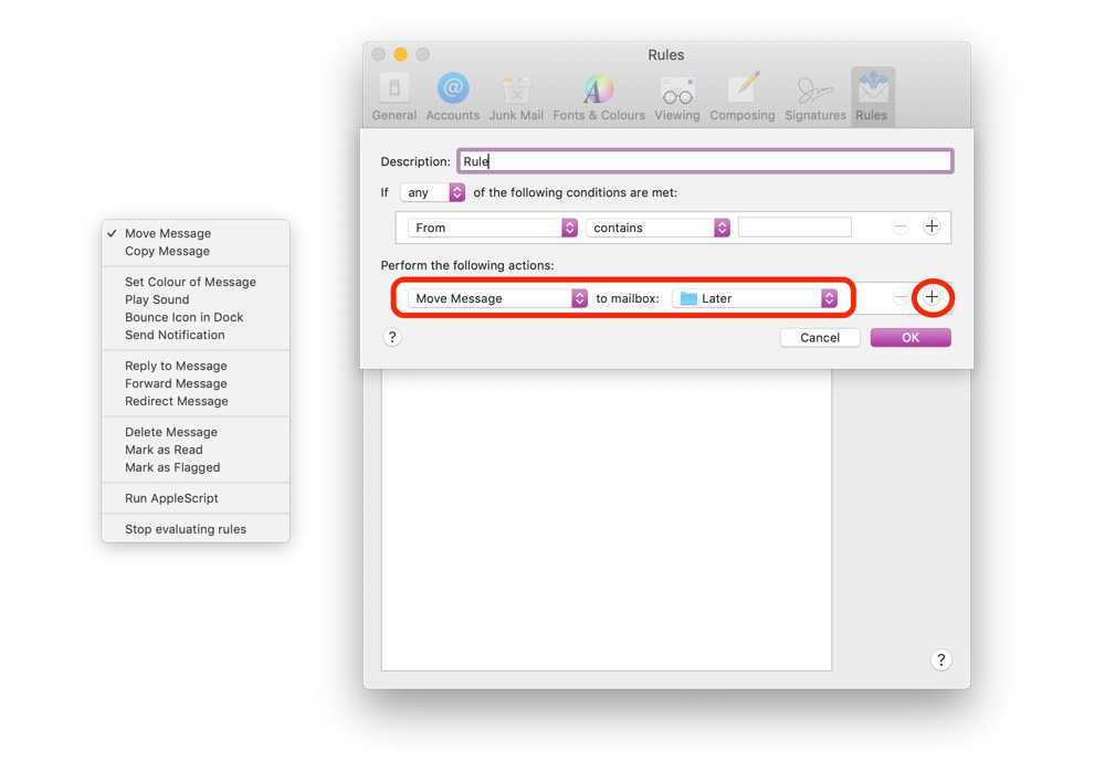 Get Started With Mail Rules On Your Mac The Sweet Setup