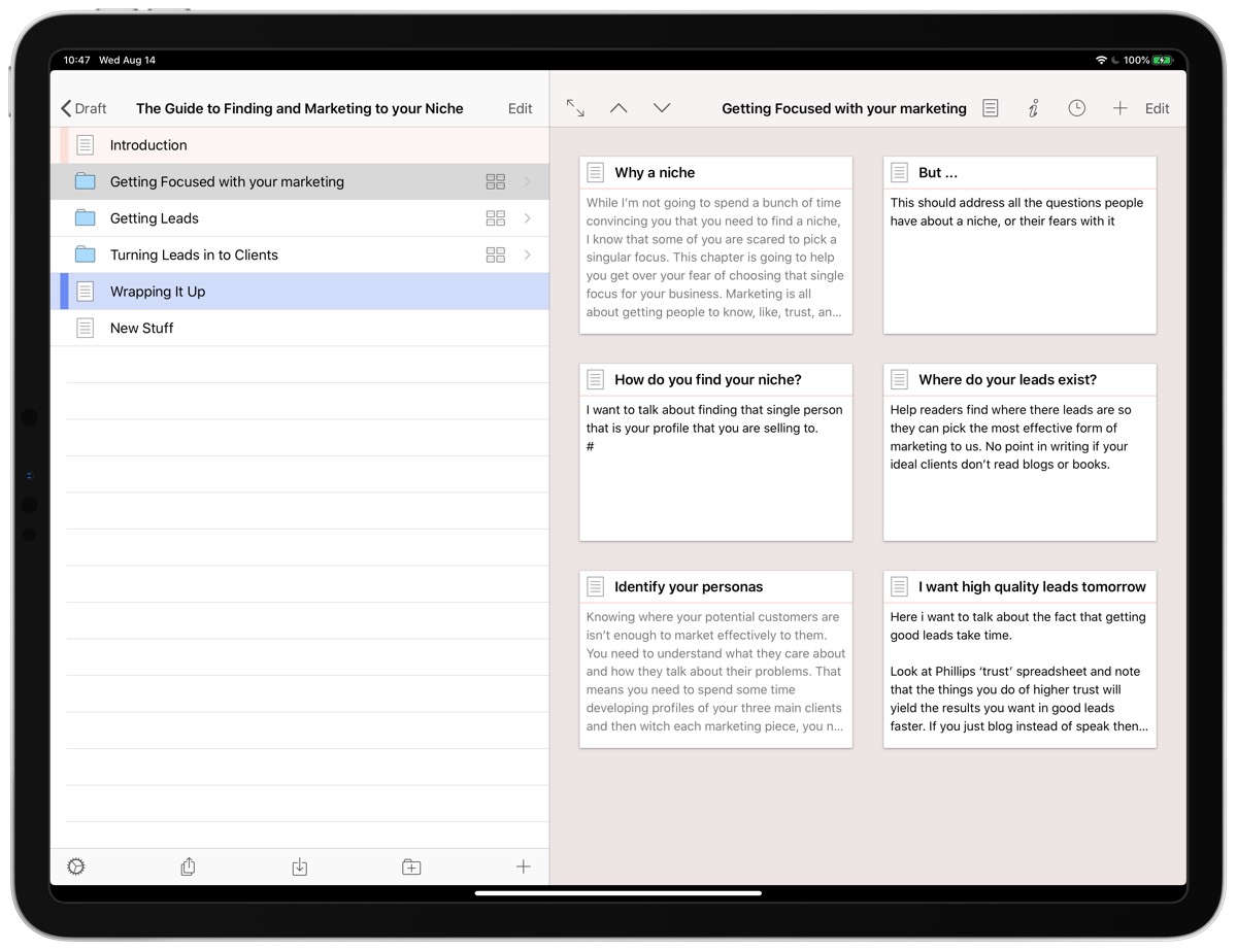 apps like scrivener for mac