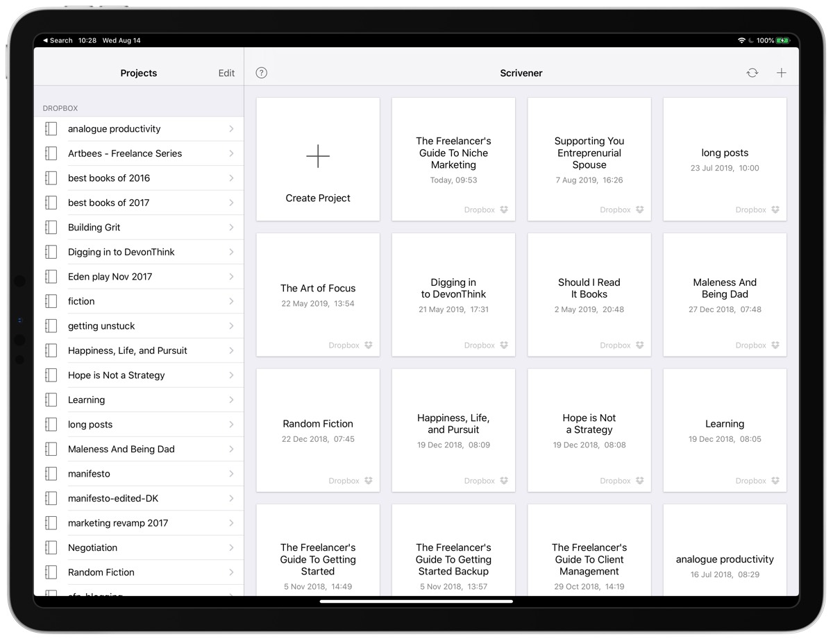 Curtis McHale’s iPad and macOS Book Publishing Workflow