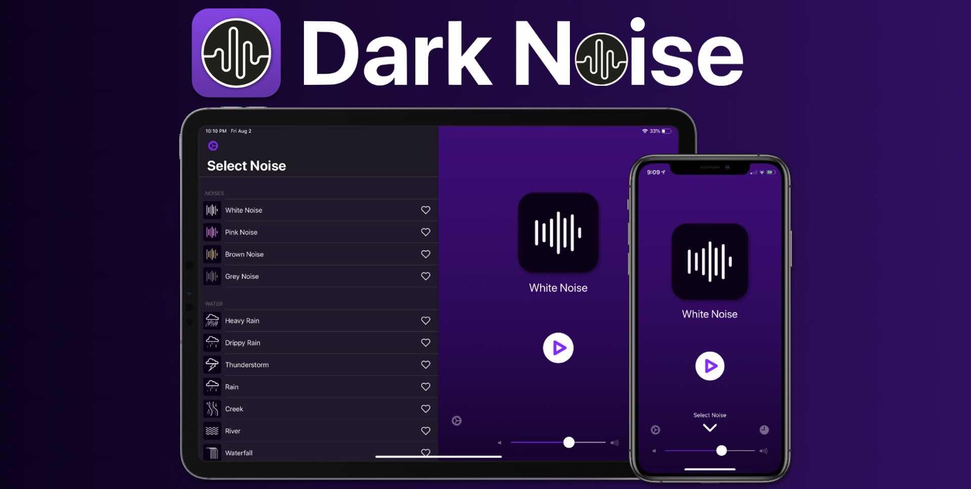 Dark Noise for iOS
