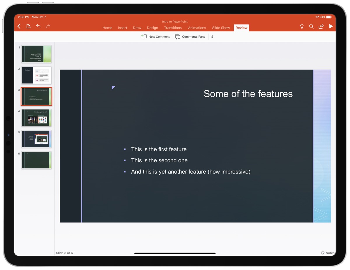 powerpoint presentation for ipad