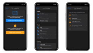 ios shortcuts app automation triggers