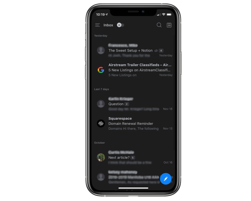 Spark Dark Mode