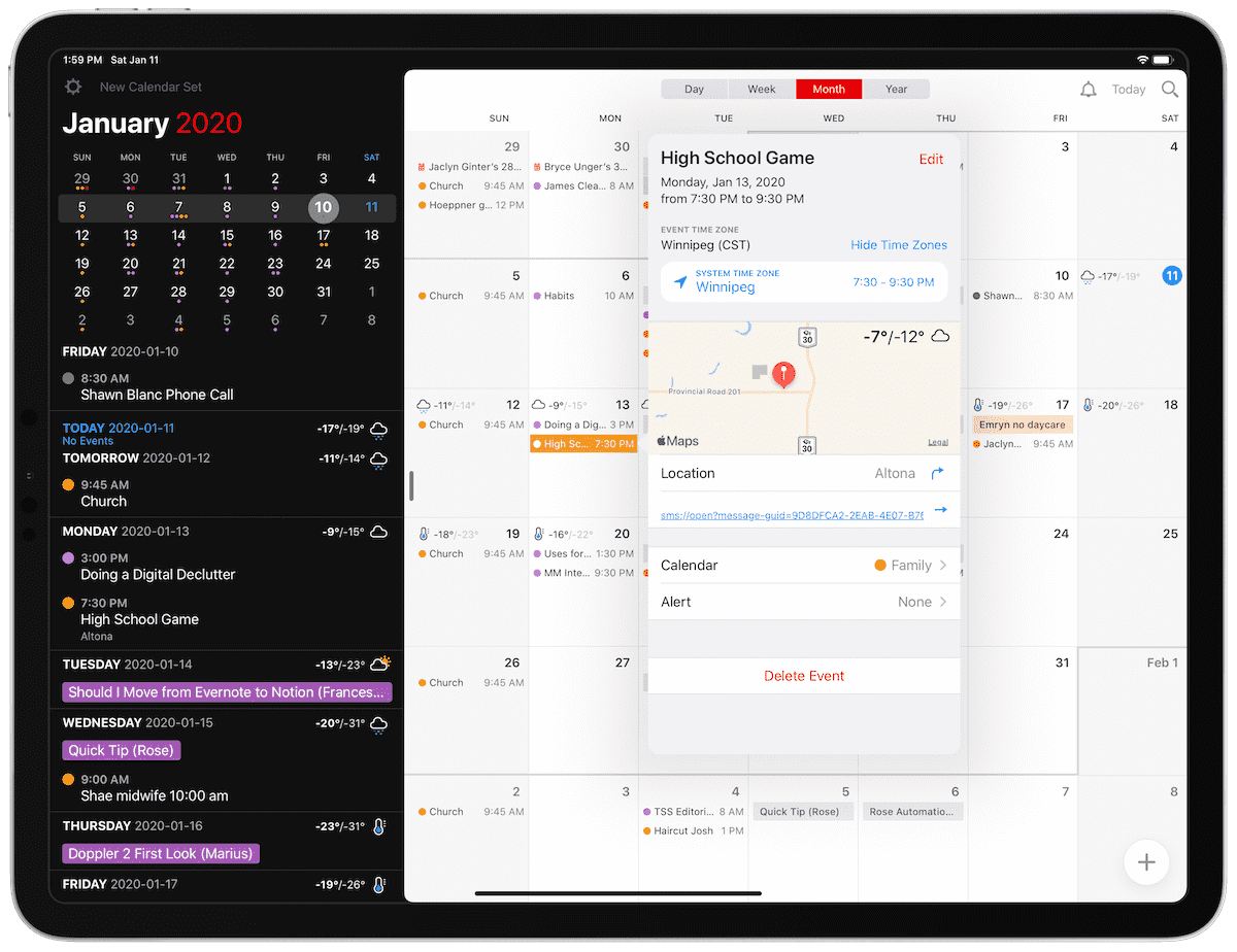 calendars 5 vs fantastical 2