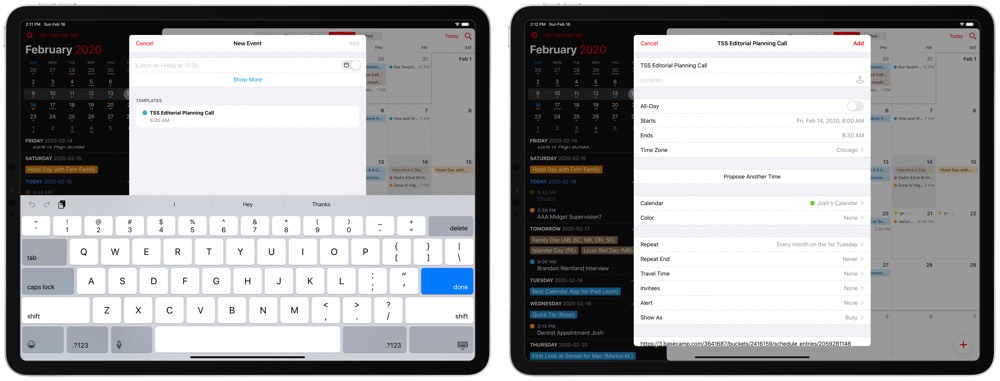 The Best Calendar App for iPad The Sweet Setup