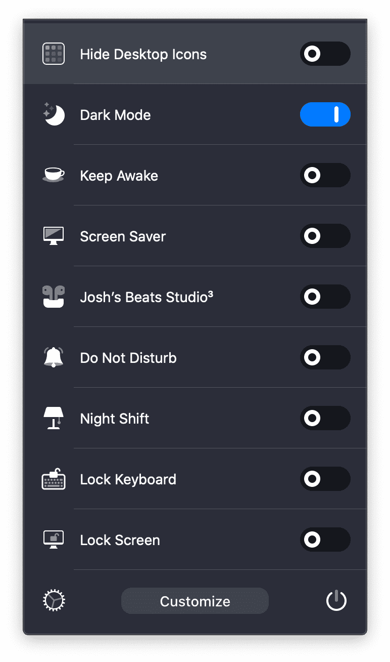 one switch app