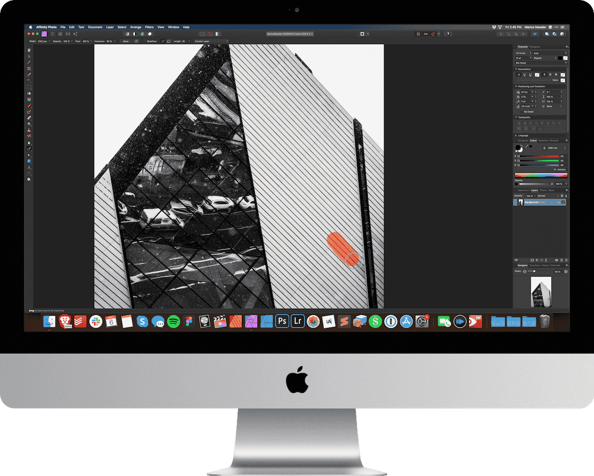 affinity photo for mac raw process