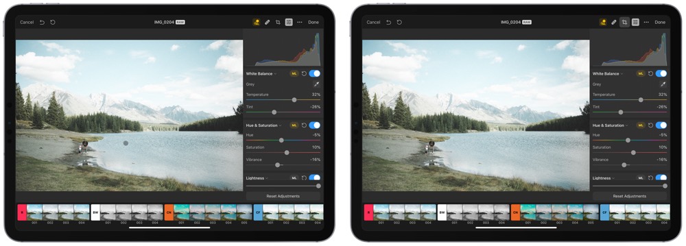 Pixelmator Photo 1.2 Adds Cursor and Split View Support, ML Match Colors,  and More - MacStories