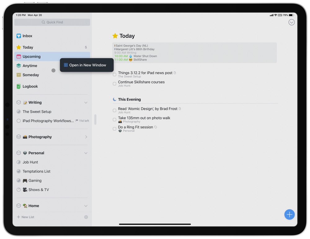 Things 3 Introduces Full Cursor Support for iPad Users – The Sweet Setup