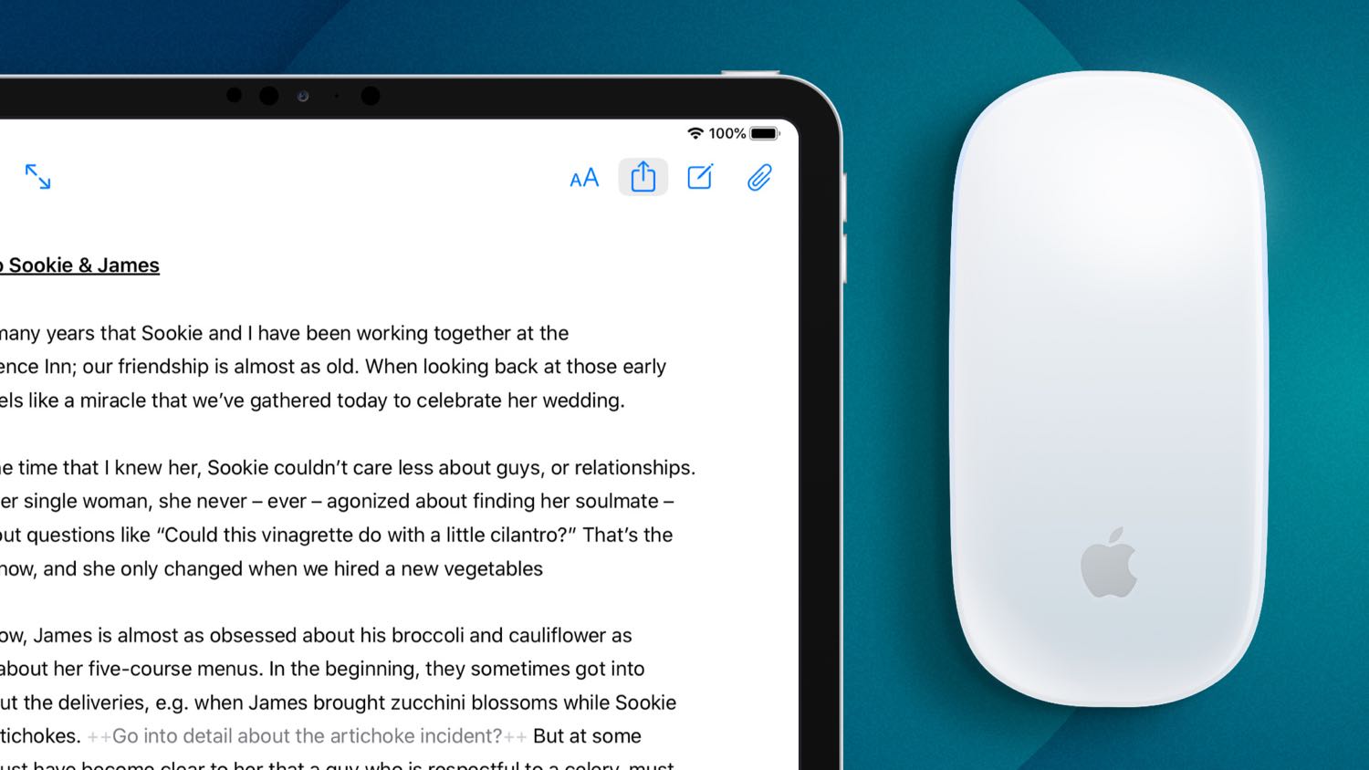 Ulysses now has full support for cursors on iPadOS