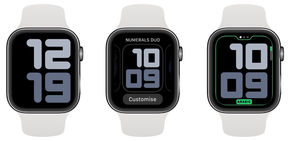 Digital watch face for apple watch sale