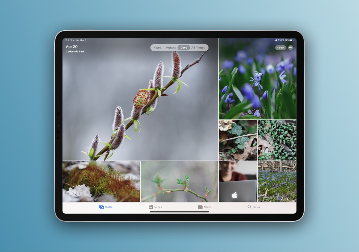 iCloud Photo Library in the Apple Photos app makes managing your photo library beautiful and quick across any Apple devices.