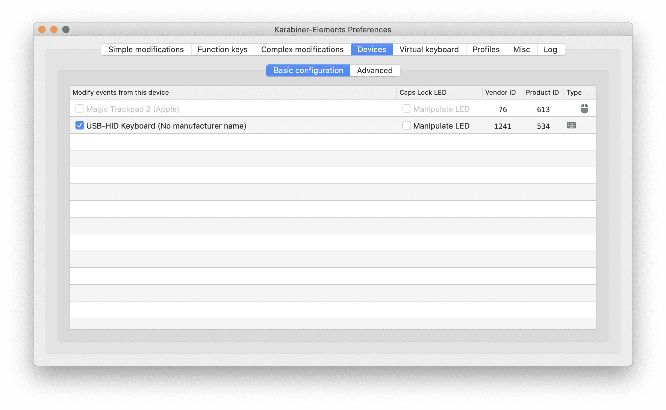 karabiner elements software