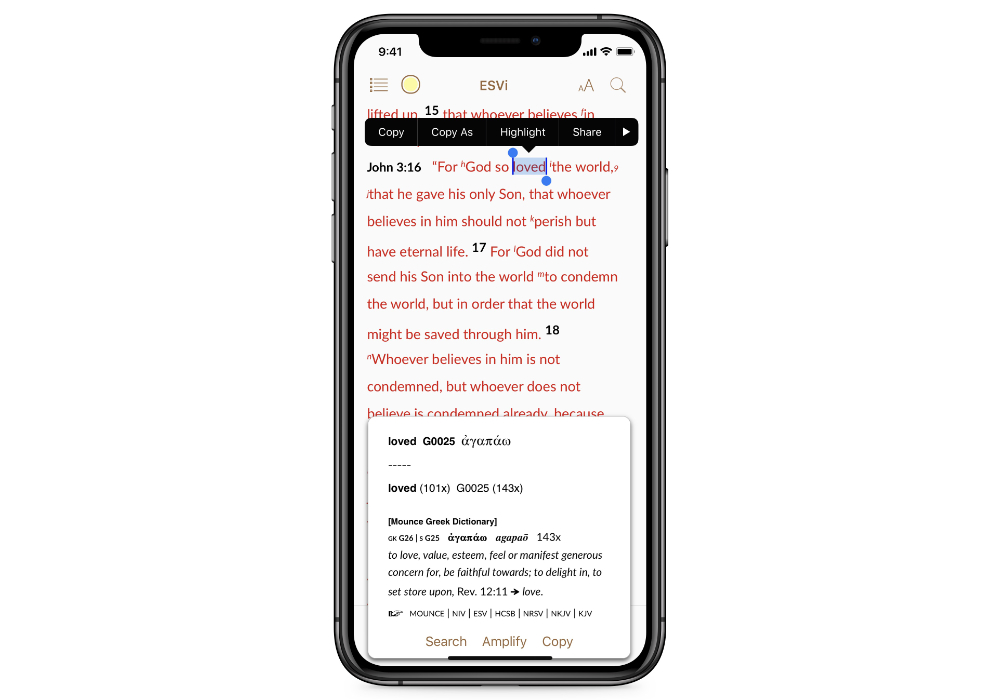 esv bible app for mac