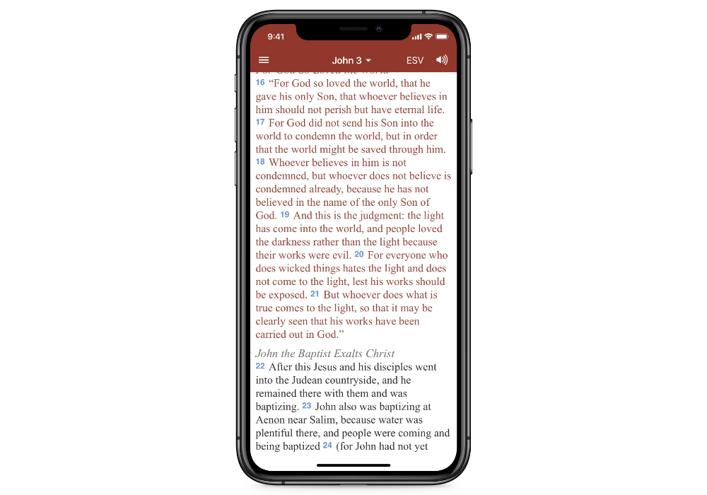 gateway bible app phone multiple verses