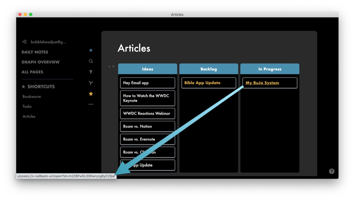 using workflow taskpaper with omnifocus