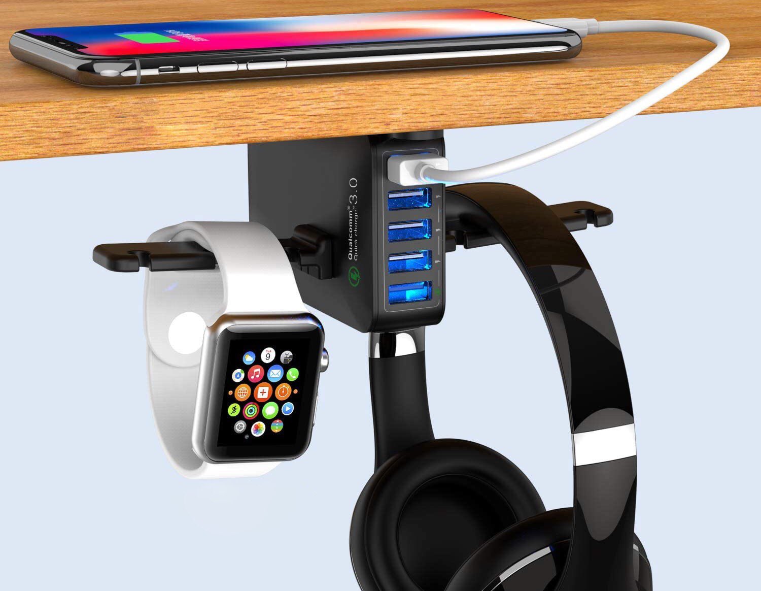 Apple watch online headphones