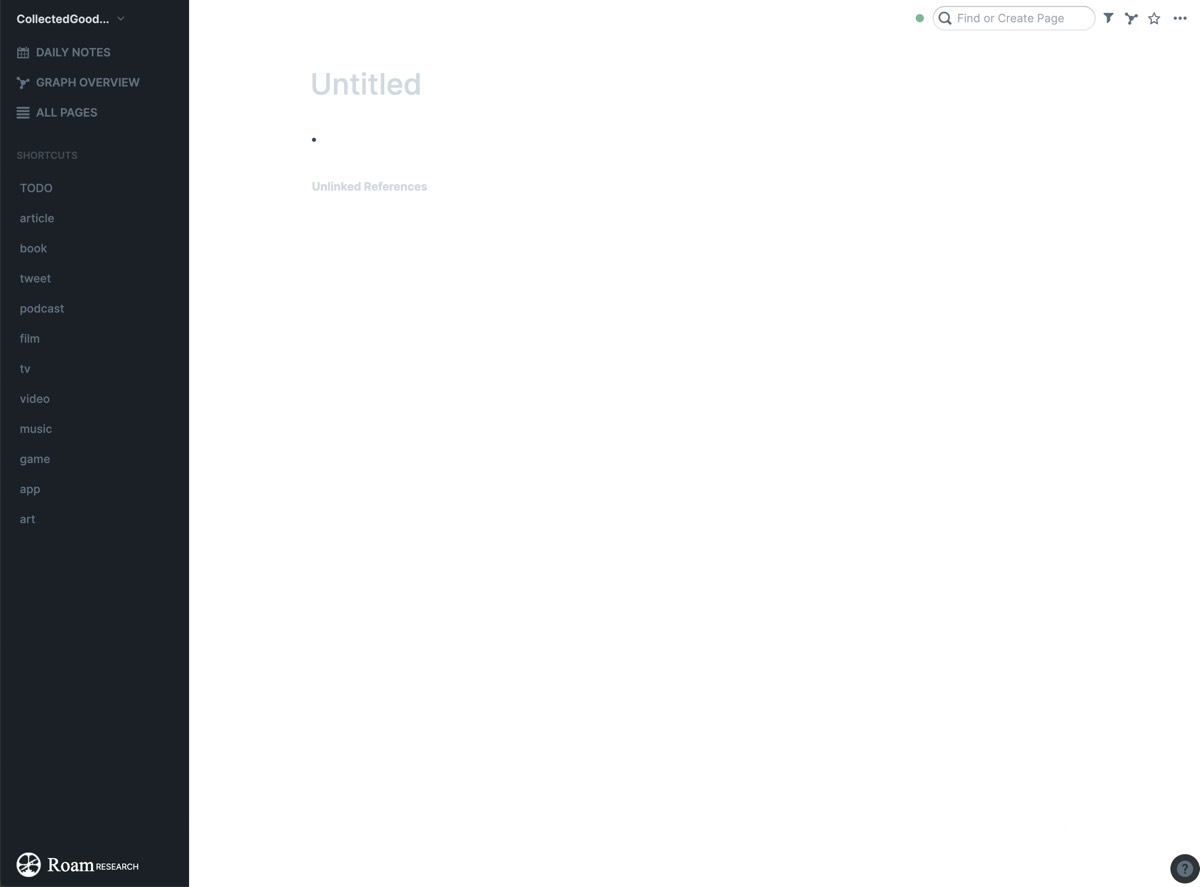 Blank page screenshot