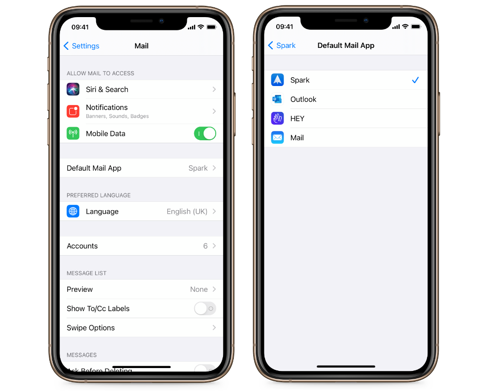 How To Change The Default Mail App In IOS 14 The Sweet Setup