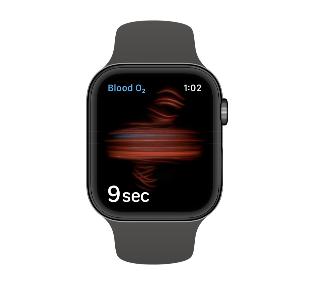 Apple Watch Series 6 Blood Oxygen app