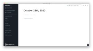 Roam Research Daily Notes
