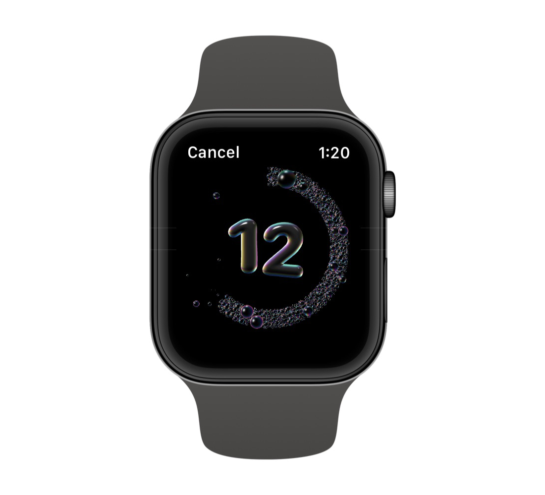 Hand washing apple watch series online 3