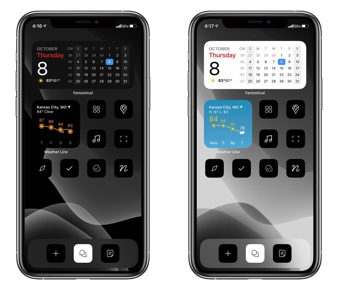 iphone 14 home screen layout ideas