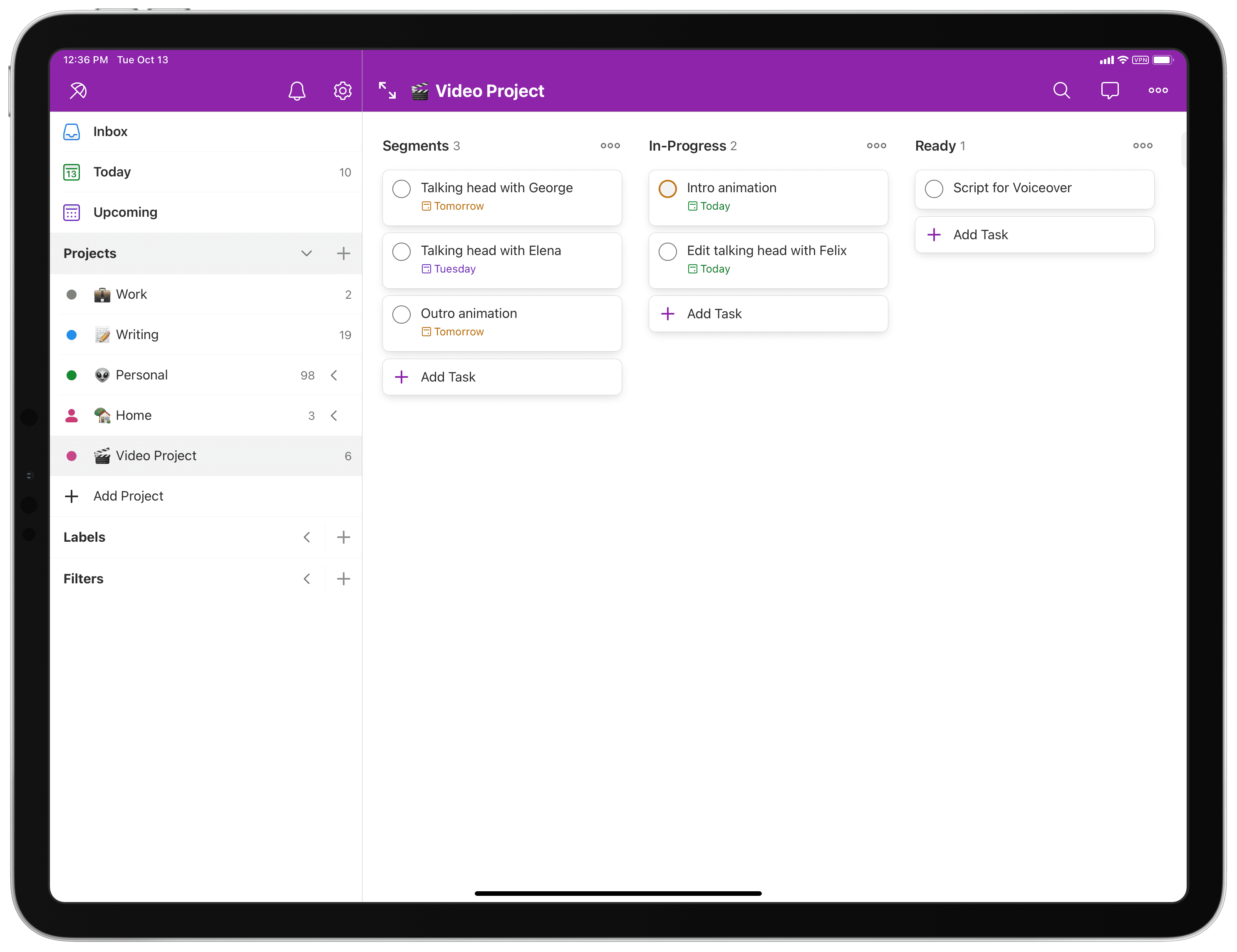 todoist boards