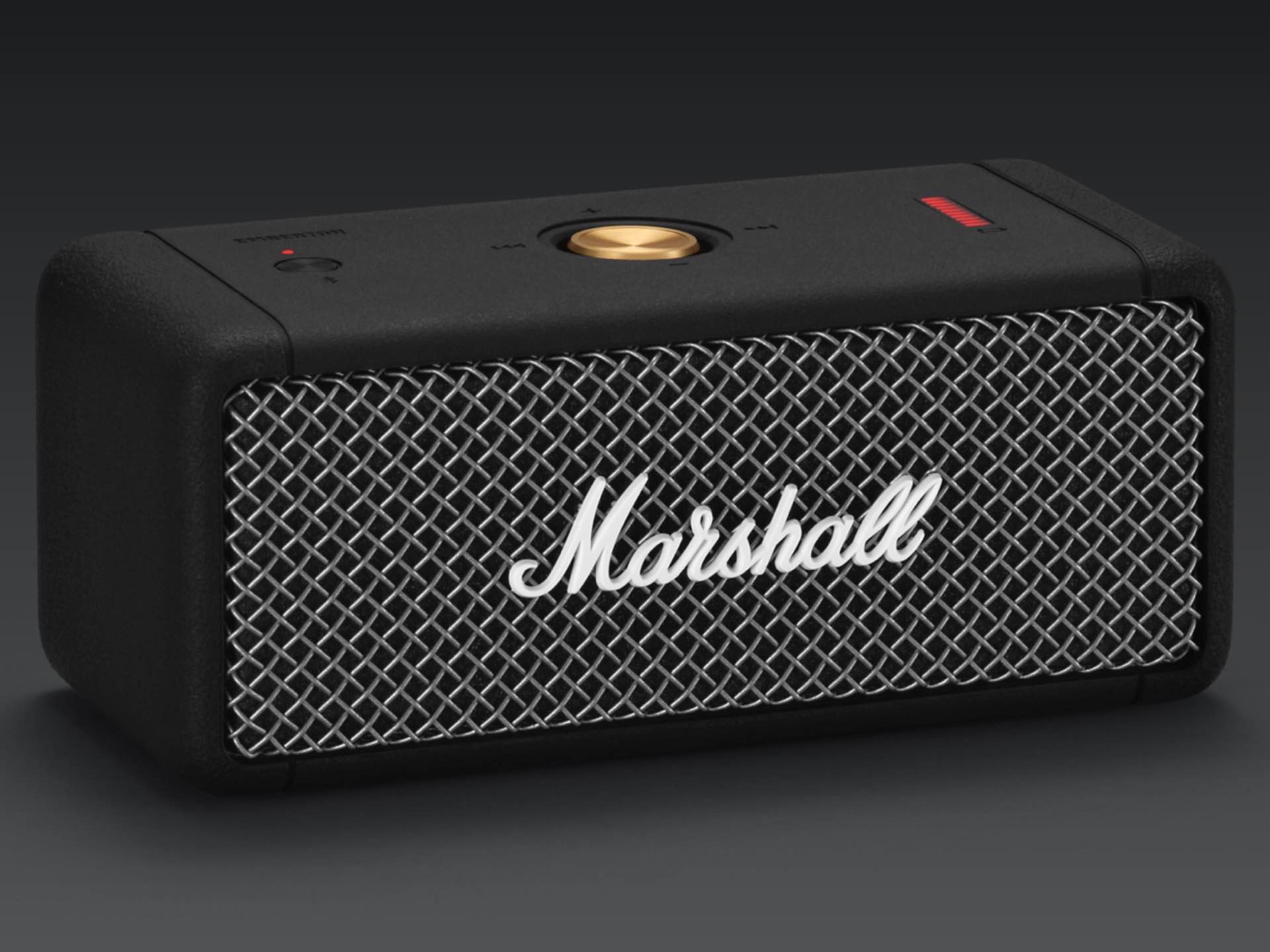 Marshall Emberton Portable Bluetooth Speaker, Black