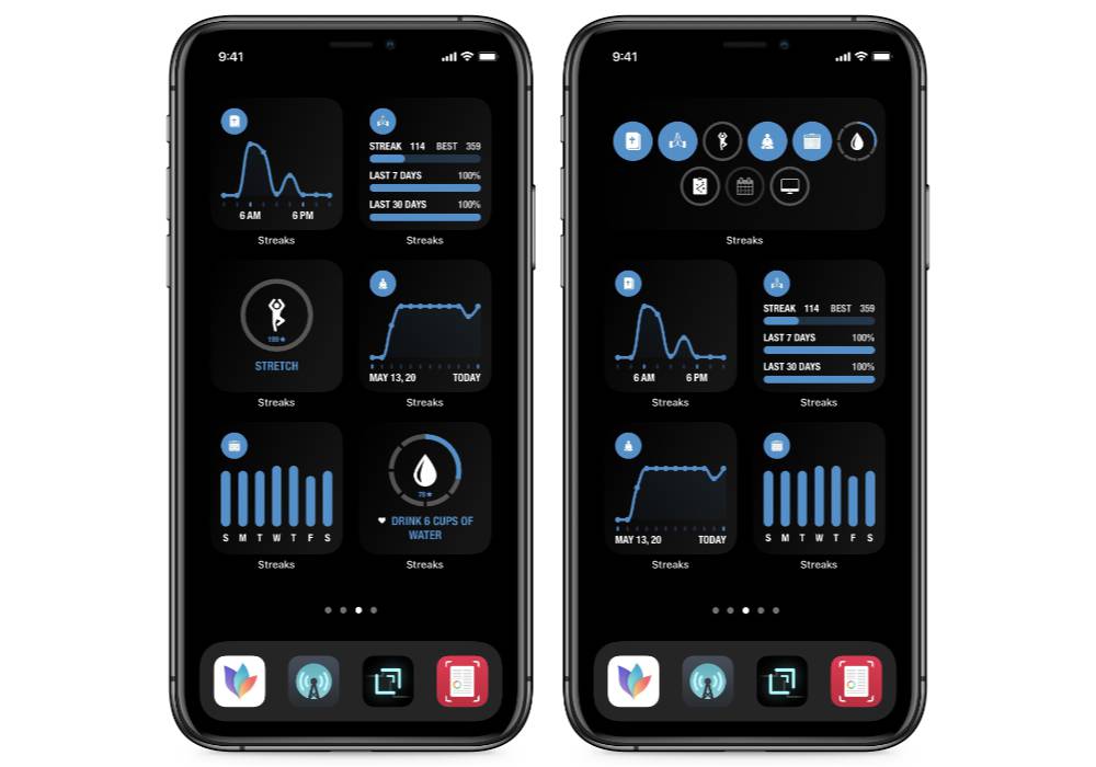 Streaks 6.1 Introduces an Incredibly Useful Stats Widget for iOS 14