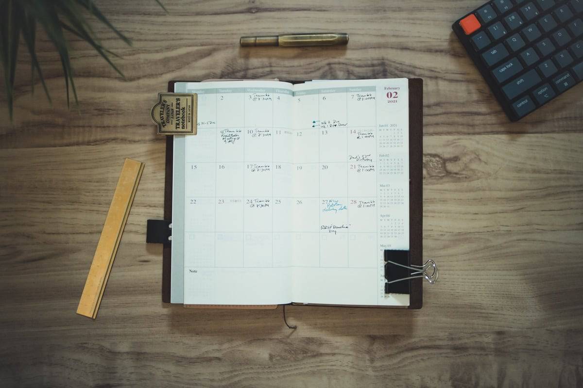 How I Time-Block and Plan in a Traveler's Notebook – The Sweet Setup