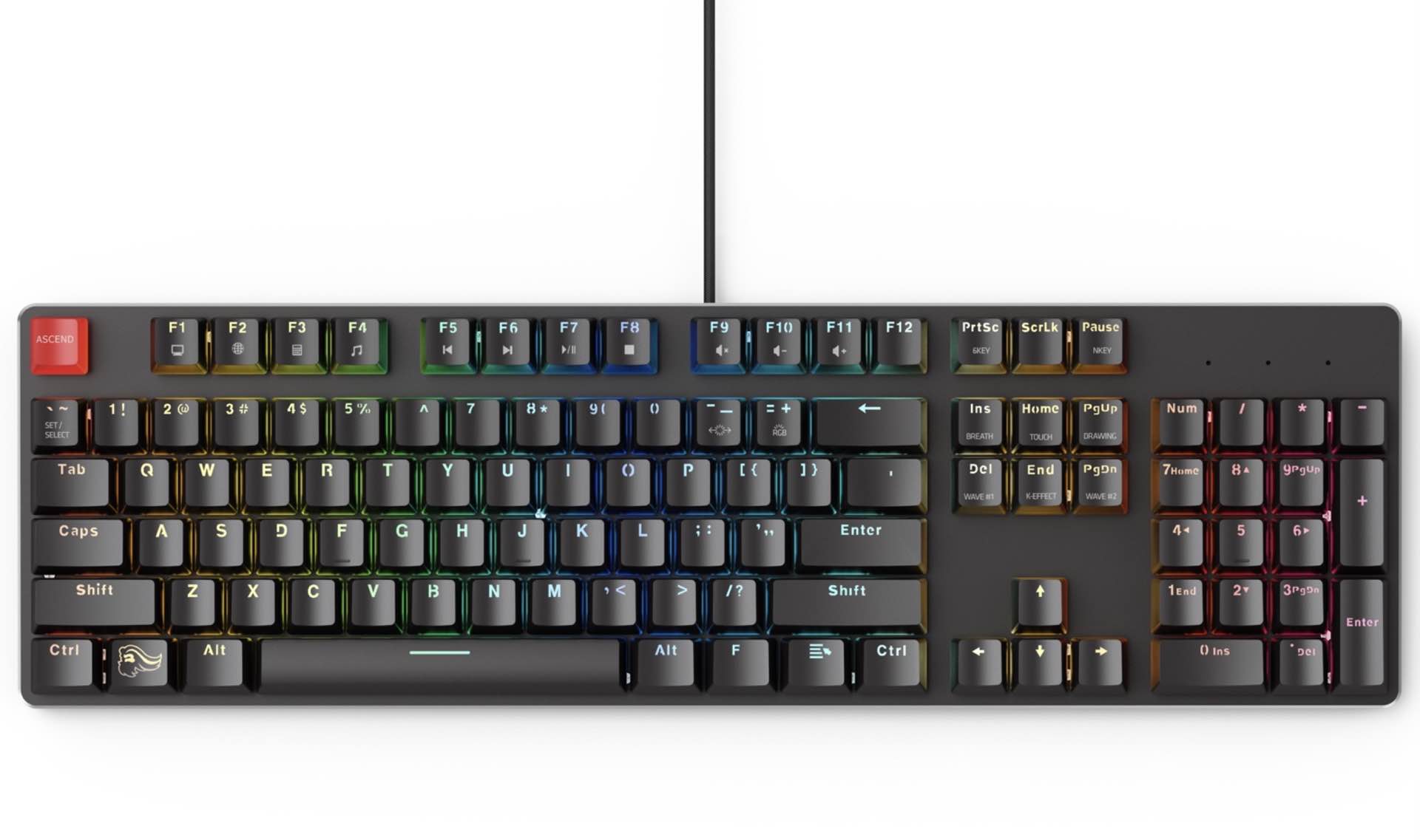 The “GMMK” Modular Mechanical Gaming Keyboard