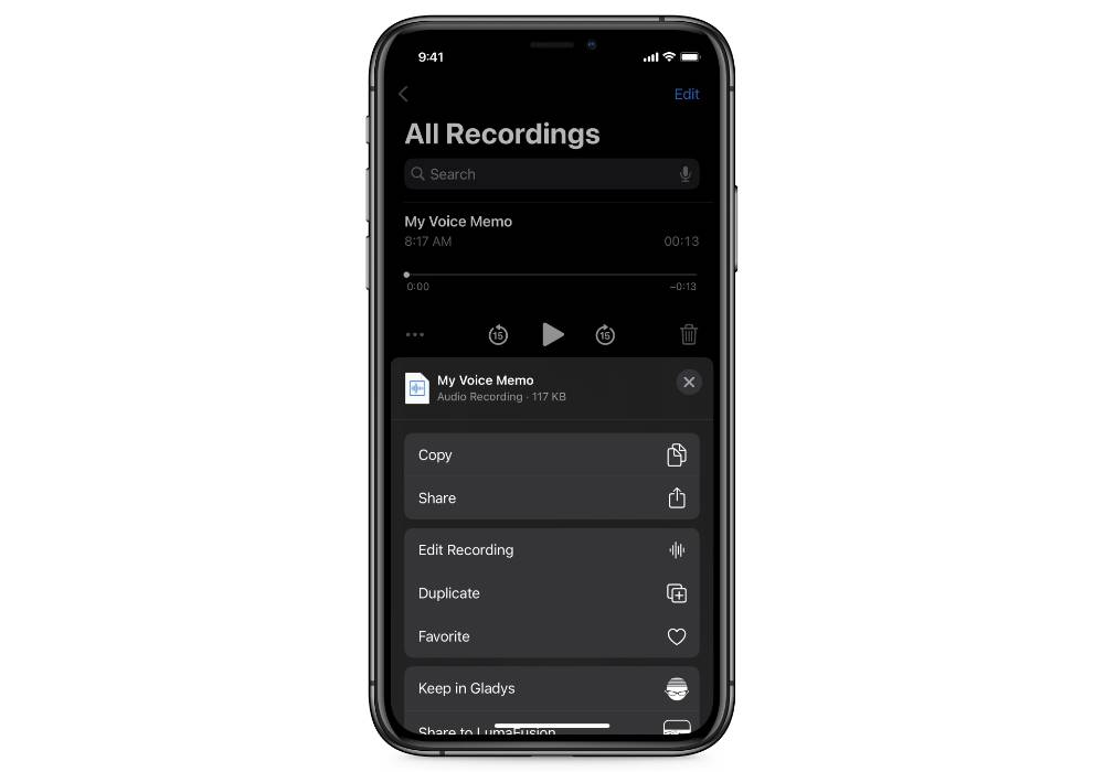 app for mac to backup and listen to iphone voice memos