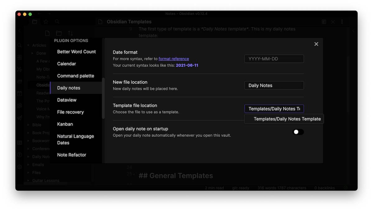 Using Templates in Obsidian The Sweet Setup