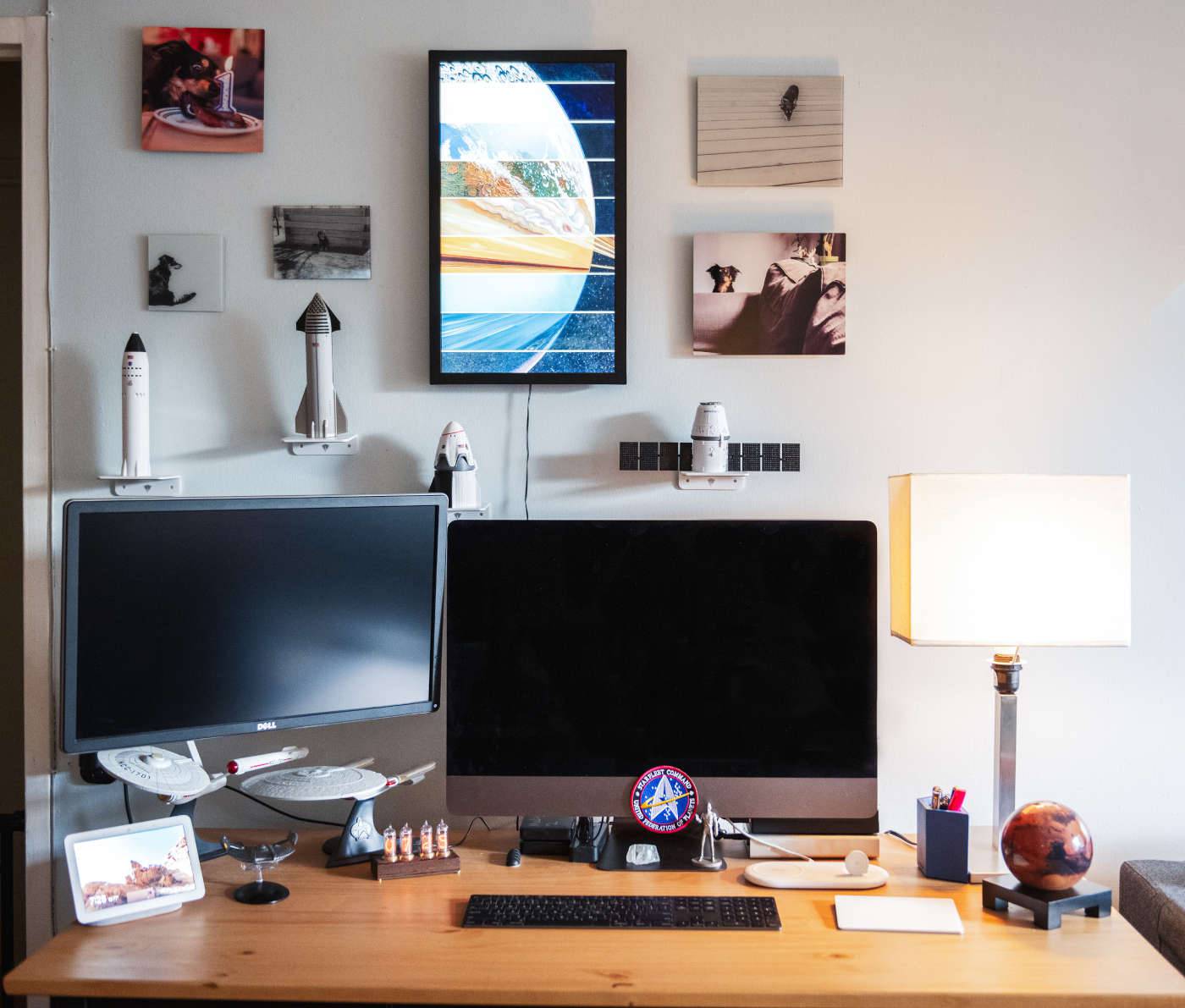 Chris Ferenzi's desk