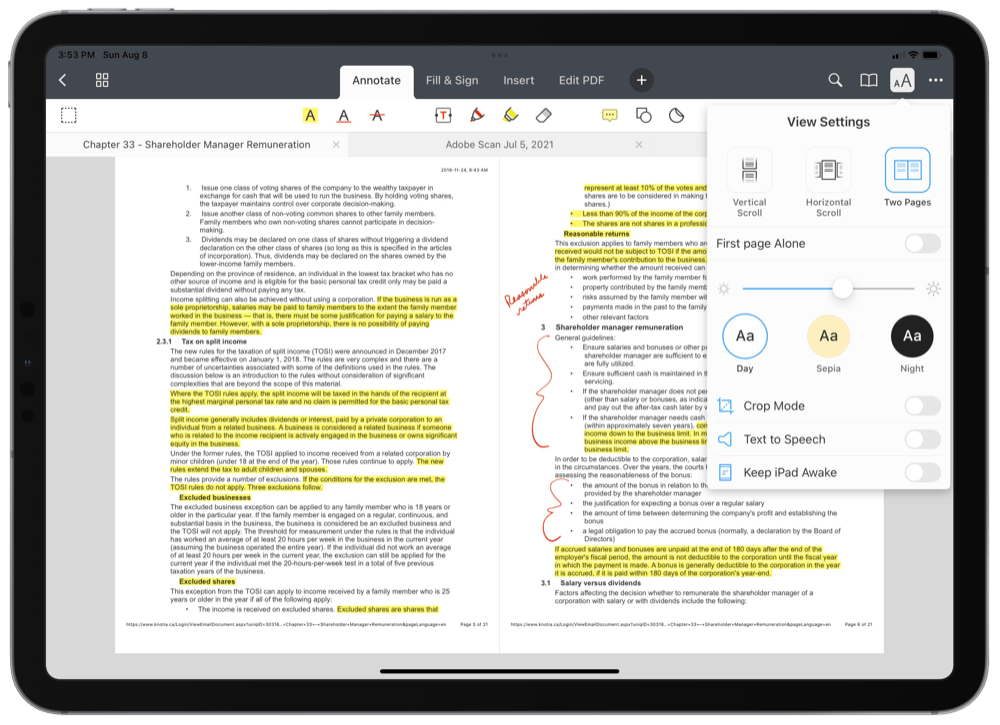 best app to read and annotate pdf on ipad