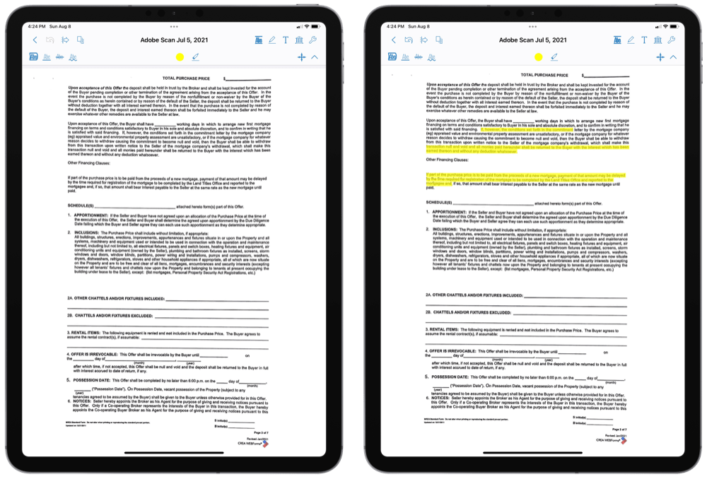 pdf expert for mac keeps putting pages side by side