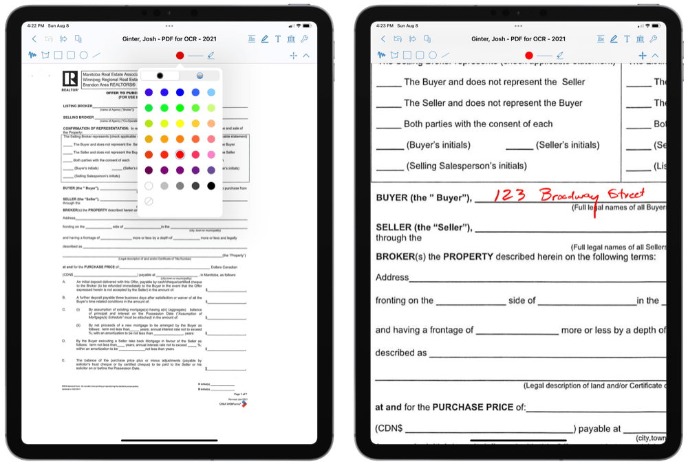 pdf editor ipad