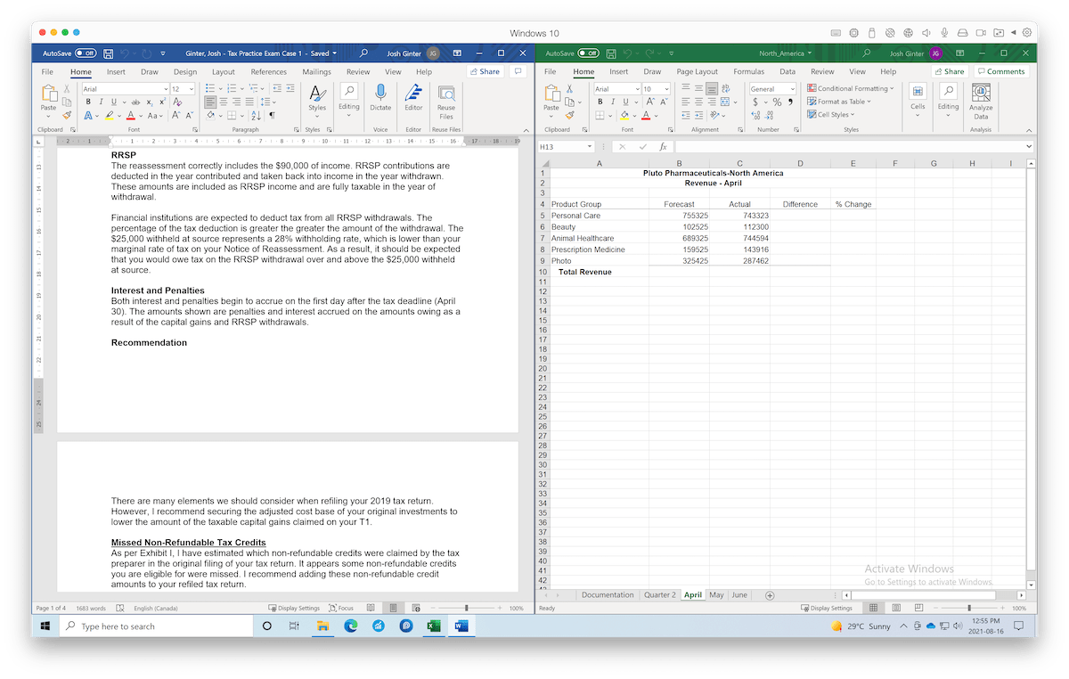 Seamless Microsoft Office integration on Mac with Parallels Desktop