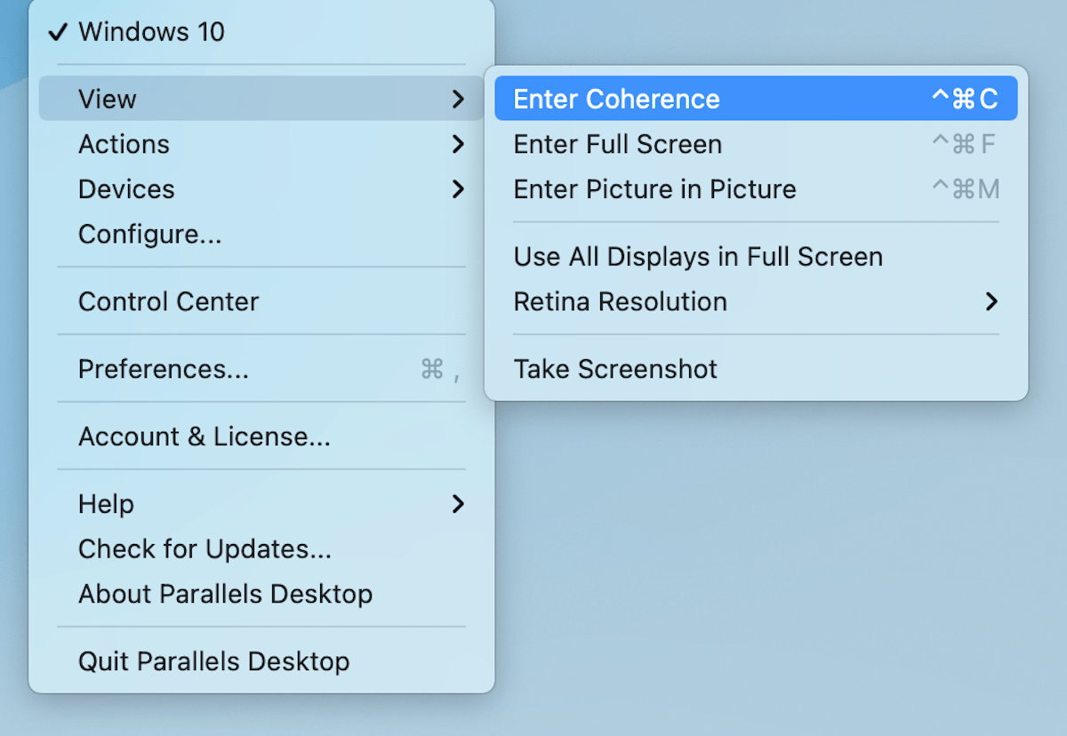 equivalent alt enter excel mac